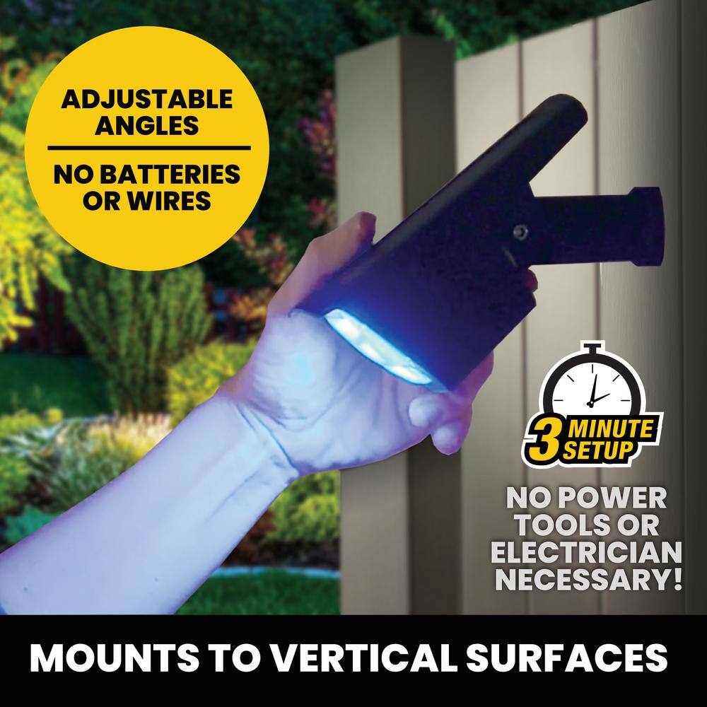 Bell+Howell Bionic Color Burst Solar LED Pathway Lights, 2 Pack