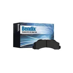 Bendix Premium Copper Free CFC721 Premium Copper Free Ceramic Brake Pad with Installation Hardware Front Bendix Premium Copper Free CFC721 Premium Copper Free Ceramic Brake Pad with Installation Hardware Front