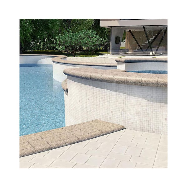 Skosh Glossy White Dove 11.6 in. x 11.6 in. Glass Mosaic Wall and Floor Tile (18.69 sq. ft./case) (20-pack)