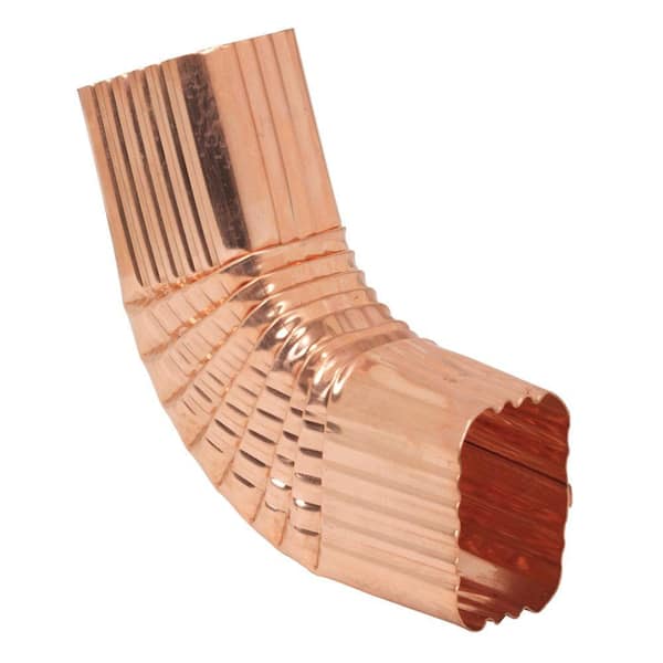 2 in. x 3 in. Copper Downspout B Elbow