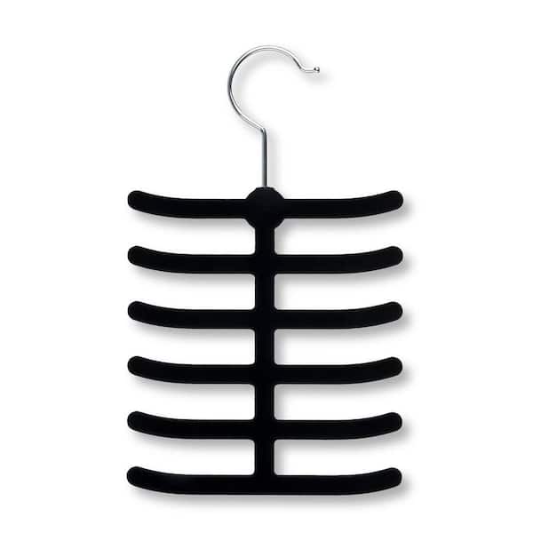 Honey-Can-Do Black Nylon Hangers 20-Pack