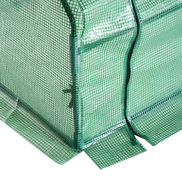Mini Greenhouse - Green Netting Material - Plant Protector Cover