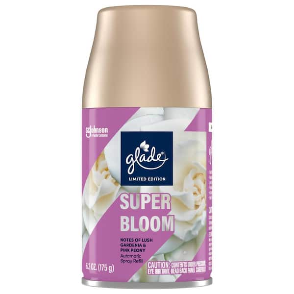 Glade 6.2 oz. Super Bloom Spray Automatic Air Freshener Refill