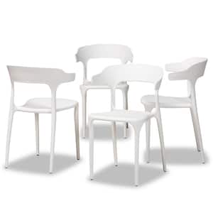 Gould White Dining Chair (Set of 4)