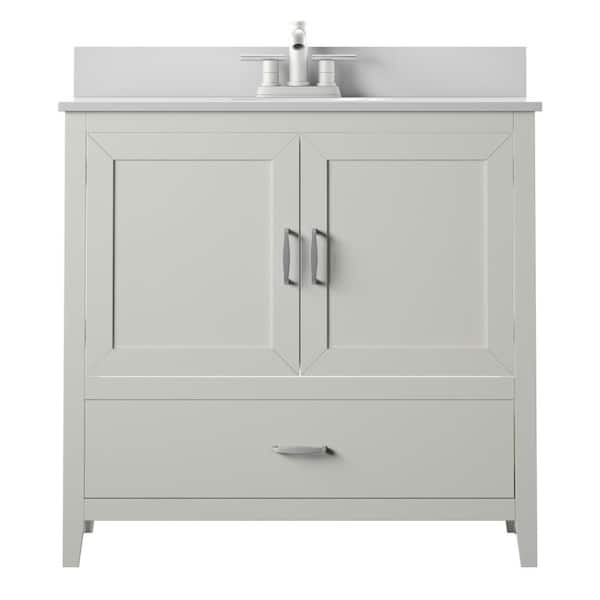 White With Basin 36bv34011 T401, 20 Inch Bathroom Vanity With Sink Home Depot