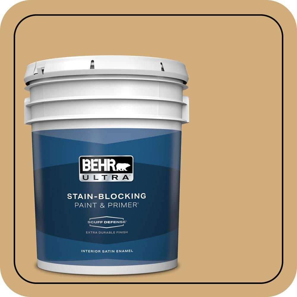 5 gal. #310F-4 Rye Extra Durable Satin Enamel Interior Paint & Primer price history on PriceWatchPro