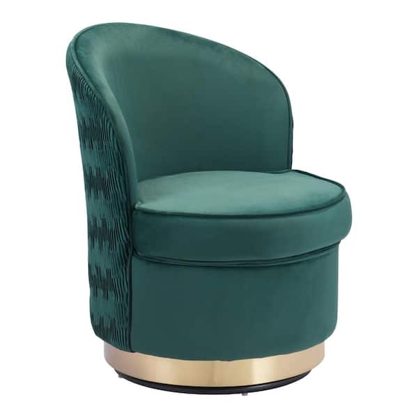 ZUO Zelda Green Accent Chair