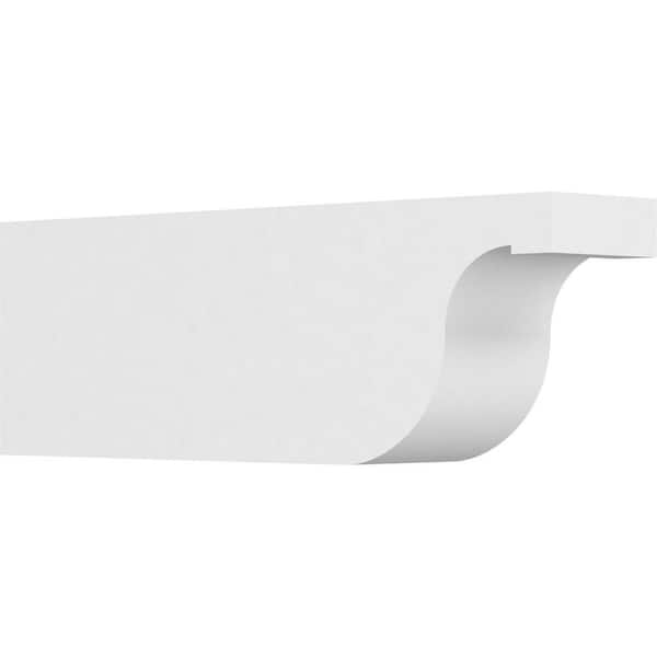 Ekena Millwork 5 in. x 8 in. x 24 in. Standard Del Monte Architectural Grade PVC Rafter Tail Brace