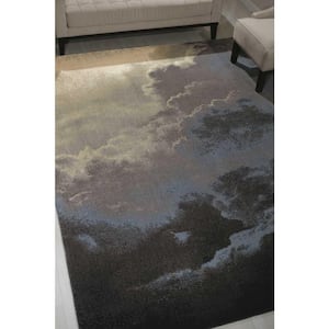 Twilight Storm 9 ft. x 12 ft. Nature-inspired Contemporary Area Rug