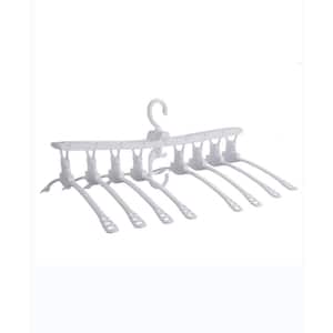 Honey-Can-Do White Plastic Hangers 12-Pack HNG-09045 - The Home Depot