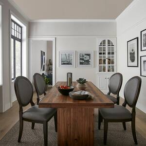 1 gal. Home Decorators Collection #HDC-CT-21 Grey Mist One-Coat Hide Ceiling Flat Interior Paint & Primer