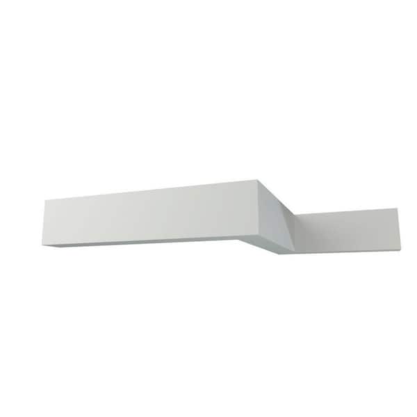 Liam 3.5 in. D x 6.25 in. W x 12 in. L Polyurethane Crown Moulding Sample