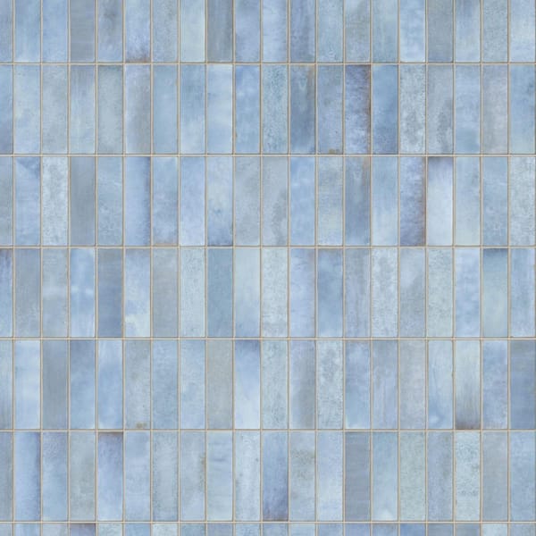Spanish Artis 12 in. x 24 in. x 9mm Glazed Porcelain Wall Tile-Azul (25 PCS, 53.8 sq. ft. /Pallet)