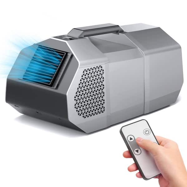 1500 BTU(DOE SACC) 100-Volt Inverter Quiet Portable Outdoor Air Conditioner for Tent for 50 Sq. Ft in Silver