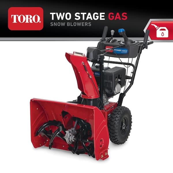 Toro Power Max 826 OHAE 26 in. 252cc Two-Stage Gas Snow Blower with Electric Start, Auto Steer, Hand Warmers and Headlight