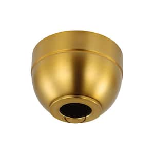 Burnished Brass Ceiling Fan Slope Ceiling Mounting Kit for Slopes up to 45-Degree