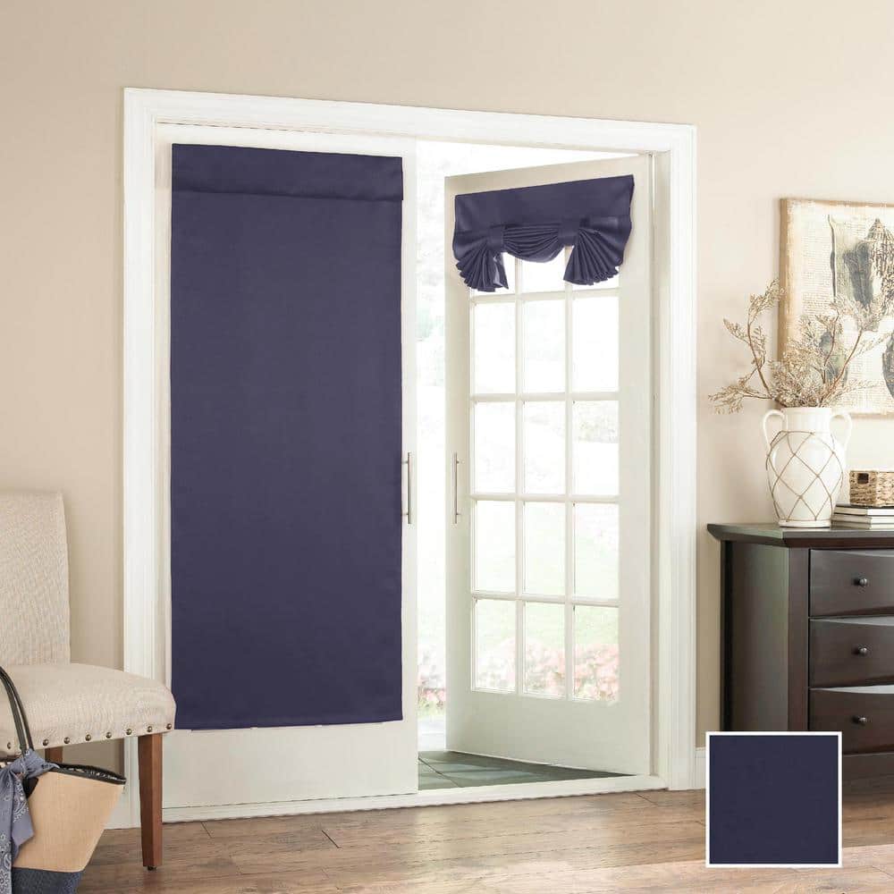 Thermal Back Tab Blackout Curtain, Door Curtain Panel
