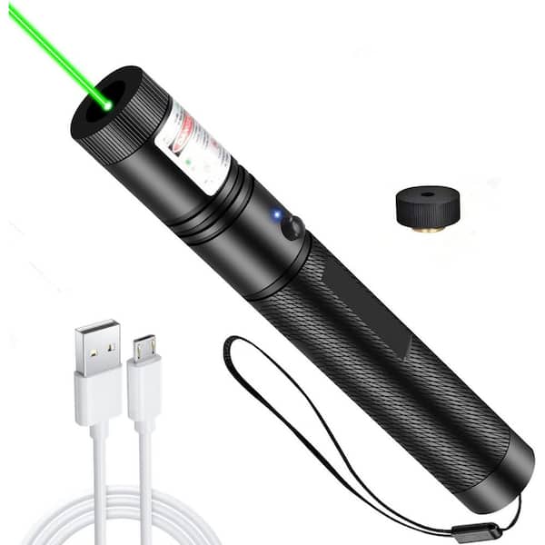 Rechargeable Green Laser Pointer High Power Long Distance Range Screen for Outdoors Astronomic Construction Use
