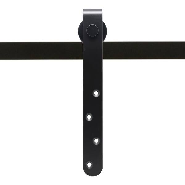 CALHOME 4 ft. Mini Sliding Barn Wooden Door Hardware for and TV