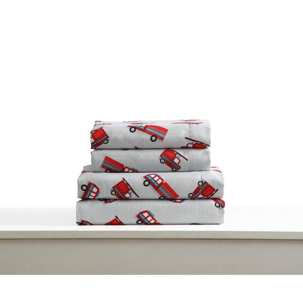 fire truck sheets queen