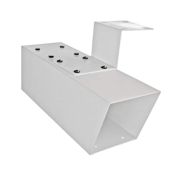 Mail Boss Steel Newspaper Holder in Cream White