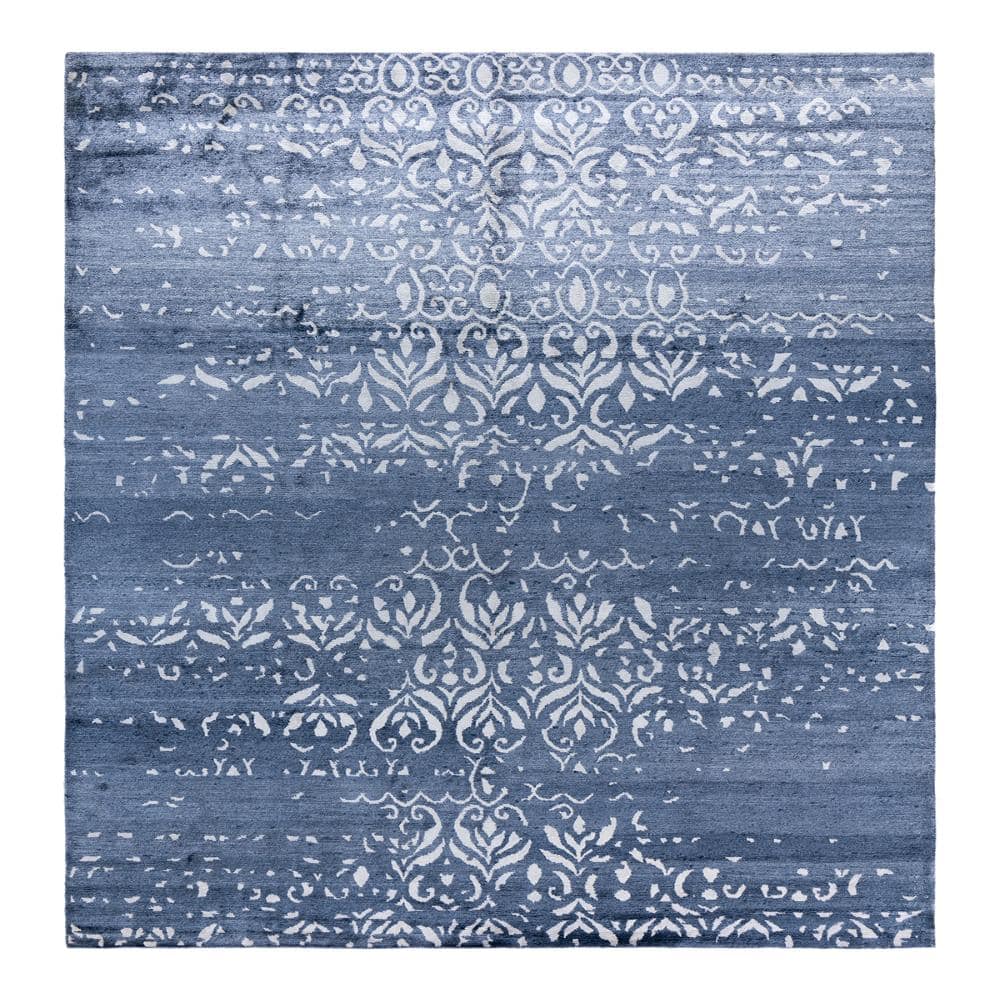 Modern-Contemporary Gray 8 X 10 Hand-Knotted Silk Indoor Area Rug price history on PriceWatchPro