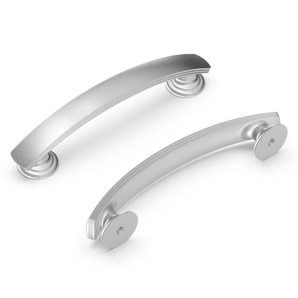 HICKORY HARDWARE American Diner 3-3/4 in. Modern Arch Cabinet Pull Stainless Steel Handle for Kitchen, Bathroom, and Furniture (1 Pack)