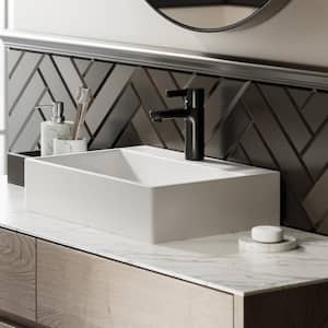 Claire Vessel Sink in Glossy White