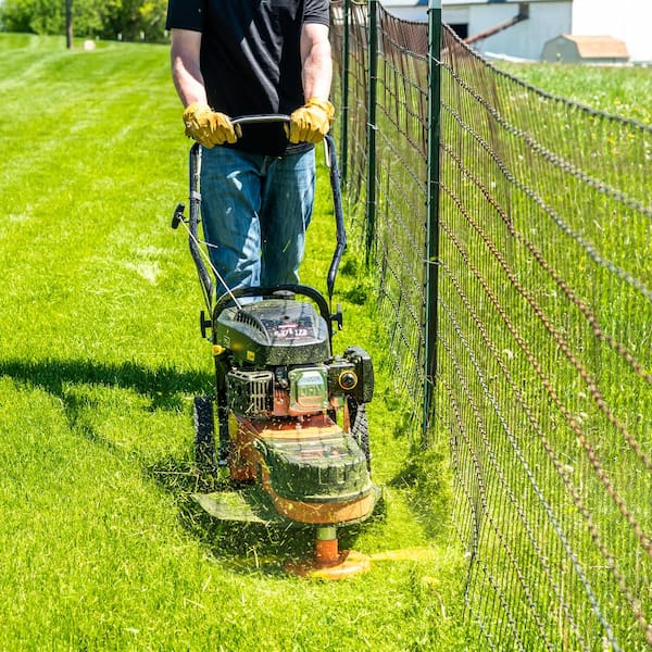 Powermate 22 in. 173cc Gas Walk-Behind Field String Trimmer Mower