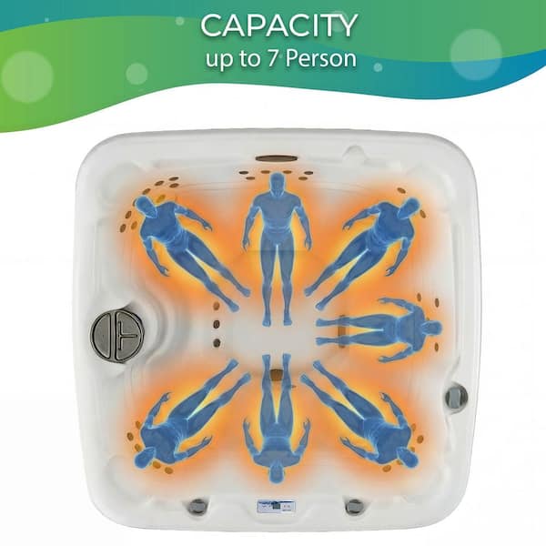 Lifesmart LS600DX 7-Person 65-Jet 230V Standard Spa with 14-Jet