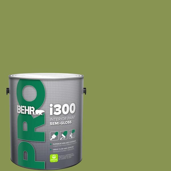 BEHR PRO 1 gal. #M350-6 Frog Semi-Gloss Interior Paint