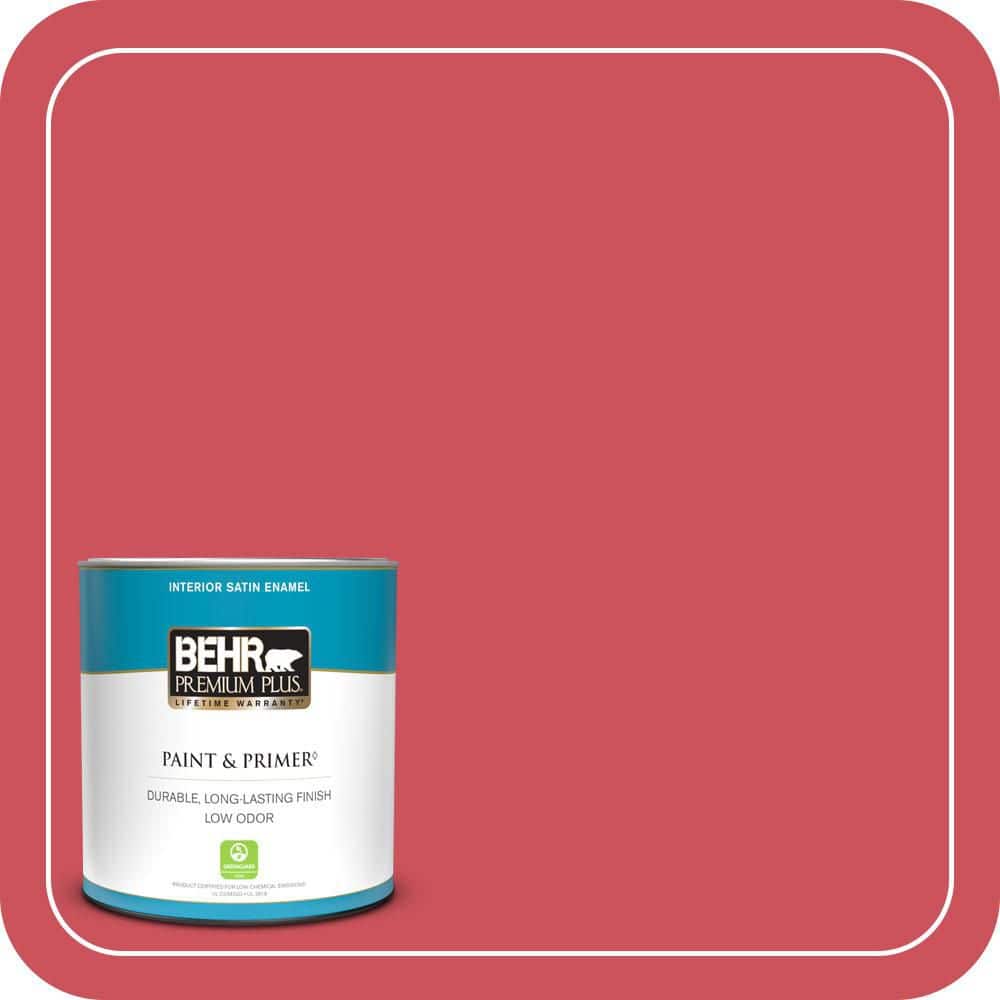 1 qt. #T15-14 Super Hero Satin Enamel Low Odor Interior Paint & Primer price history on PriceWatchPro