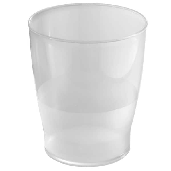 interDesign Franklin Waste Can in Clear