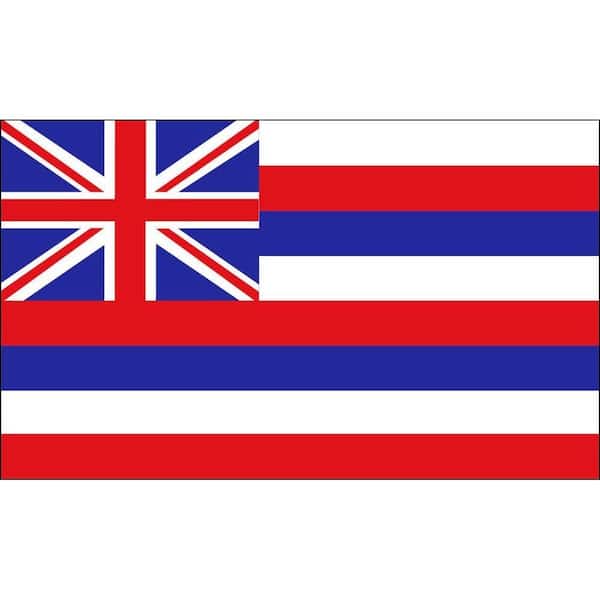Seasonal Designs 3 ft. x 5 ft. Hawaii State Flag