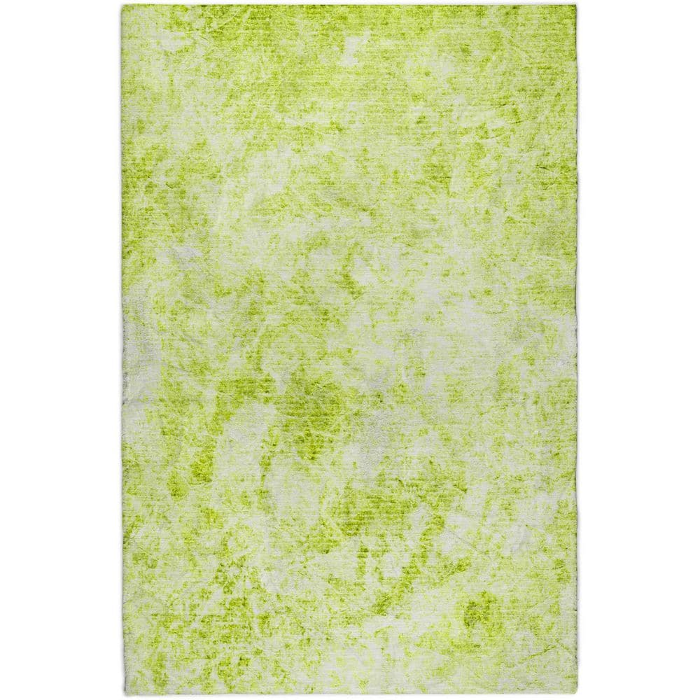 Dream Shag Premium Machine Washable Abstract ADS553 Aloe 9 ft. x 12 ft. Area Rug price history on PriceWatchPro