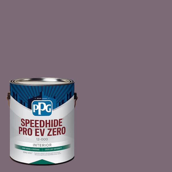 PPG Speedhide Pro EV Zero 1 gal. PPG13-19 Purple Dusk Eggshell Interior Paint