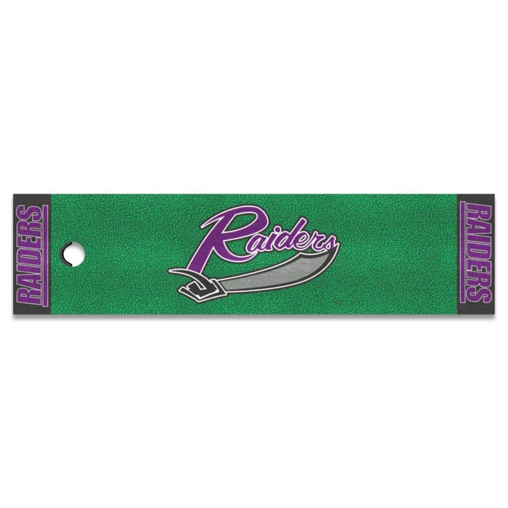 FANMATS 1.5 ft. x 6 ft. Mount Union Raiders Putting Green Mat 39246