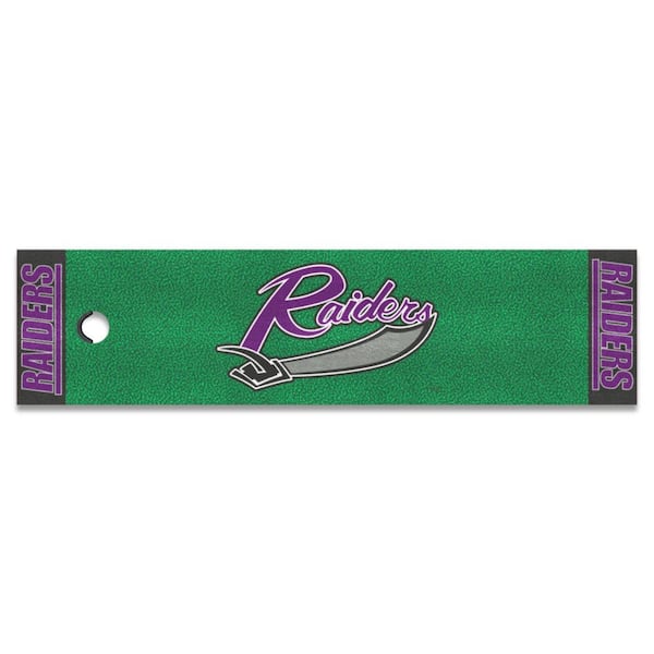 FANMATS 1.5 ft. x 6 ft. Mount Union Raiders Putting Green Mat