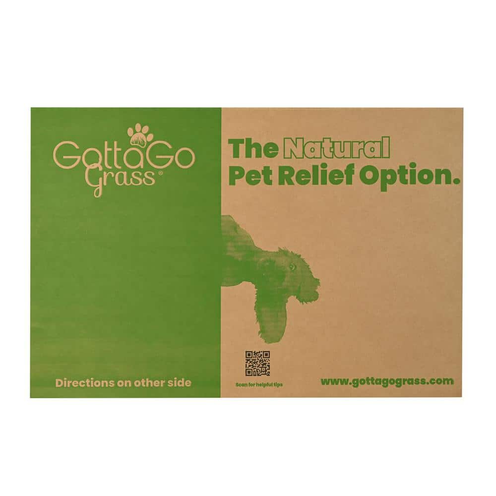 Small Green Natural Grass Dog Potty Pad