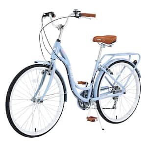 26 in. 7 Speed Ladies Bicycle Multiple Colors Commuter Bicycle