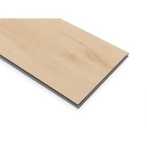 White Oak 28 MIL x 8.9 in. W x 46 in. L Click Lock Water Resistant Luxury Vinyl Plank Flooring (14.2 sqft/case)