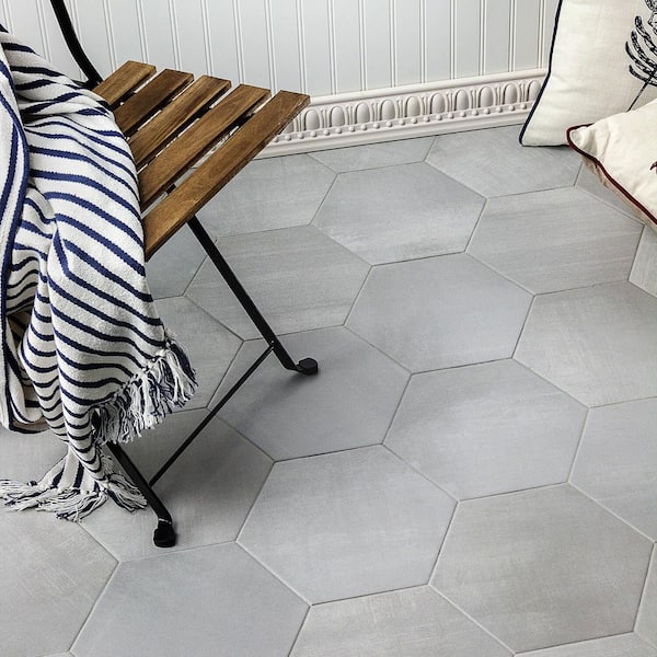Ivy Hill Tile Pallet of Langston Light Gray 9.88 in. x 11.38