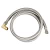 The Plumber's Choice 3/8 in. x 3/8 in. x 60 in. Braided Dishwasher  Connector PR27760-NL - The Home Depot