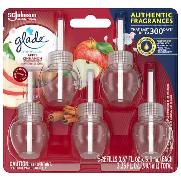 Glade Wax Melts Apple Cinnamon TWO - 6 Count Pack, 120 Hours