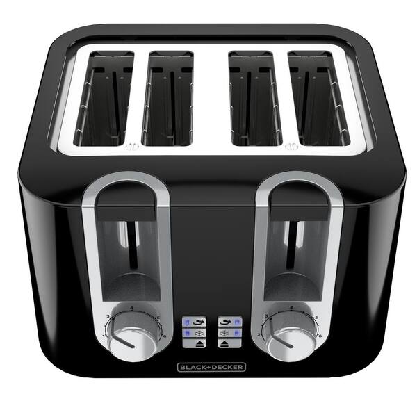 BLACK+DECKER 4-Slice Black 1400-Watt Toaster BLACK+DECKER 4-Slice Black 1400-Watt Toaster