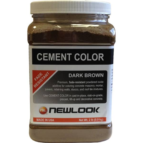 NewLook 2 lb. Dark Brown Fade Resistant Cement Color