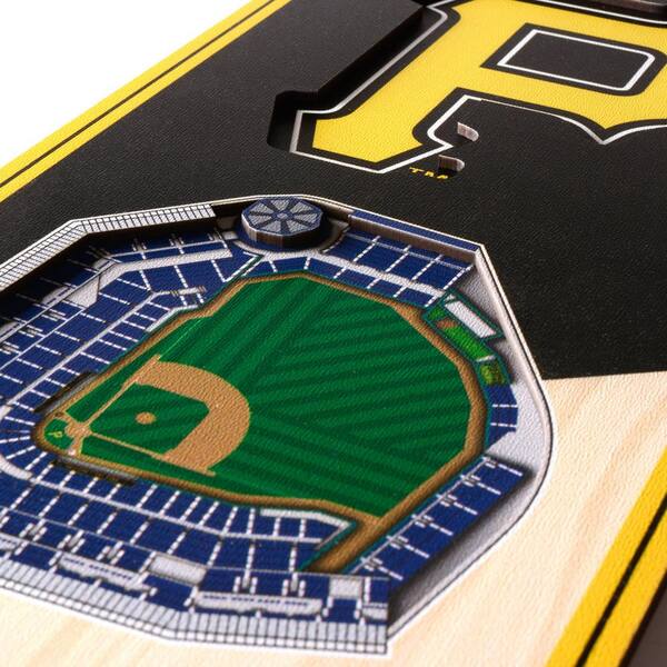 MLB Pittsburgh Pirates 6x19 Stadium 3D View Banner