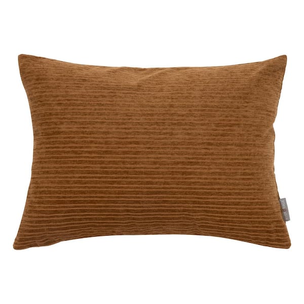 Classic Striped Handwoven Chenille Lumbar Pillow