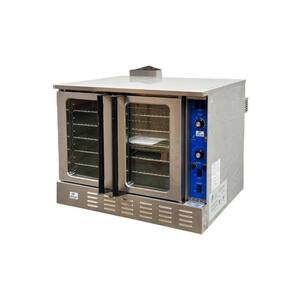 Migali C-CO1-LP Single Full Size Liquid Propane Convection Oven - 46,000  BTU, Floor Model