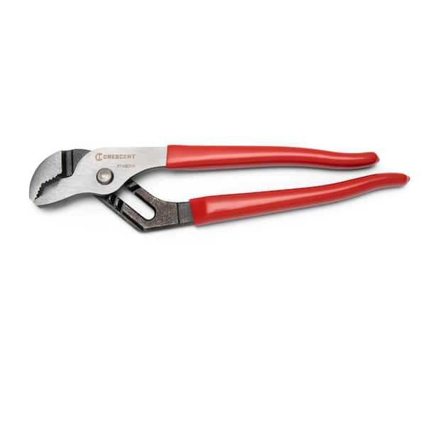 8 in. V-Jaw Tongue and Groove Pliers with Dipped Handle